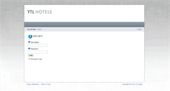 Desktop Screenshot of intranet.ytlhotels.com